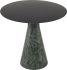 Iris Side Table (Large - Graphite with Green Base)
