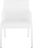 Delphine Dining Chair (White with Armrests)