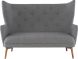 Klara Double Seat Sofa (Shale Grey)