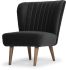 Alicia Occasional Chair (Shadow Grey with Black Legs)