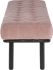 Arlo Occasional Bench (Dusty Rose)