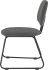 Ofelia Dining Chair (Graphite with Black Frame)