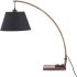 Annette Table Lamp (Black with Walnut Body)