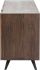 Vega Vertical Sideboard Cabinet (Short - Seared Oak with Seared Cabinet)