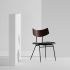 Soli Dining Chair (Dark - Black Leather with Black Frame)