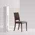 Eska Dining Chair (Brown with Seared Frame)