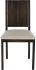 Obi Dining Chair (Beige with Seared Frame)