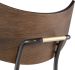 Soli Counter Stool (Caramel Leather with Seared Backrest)