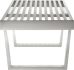 Zoe Occasional Bench (Silver)