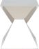Giza Steel Side Table (Polished - Silver)