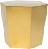 Hexa Tapered Side Table (Gold)