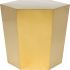 Hexa Tapered Side Table (Gold)