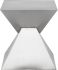 Giza Steel Side Table (Brushed - Silver)