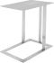 Celine Side Table (Silver with Silver Base)
