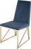 Caprice Dining Chair (Peacock with Gold Frame)