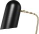 Caden Table Lamp (Black with Brass Body)