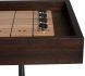 Shuffleboard Gaming Table (Short - Smoked Oak with Black Base)