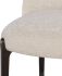 Ames Counter Stool (Gema Pearl Seat with Smoked Wood Legs)