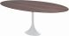 Echo Dining Table (Walnut with White Base)