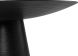 Dania Dining Table (Large - Black with Black Base)