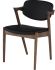 Kalli Dining Chair (Black with Walnut Frame)