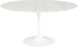 Cal Dining Table (Large - White Marble Top)
