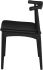 Saal Dining Chair (Onyx with Black Seat)