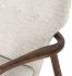 Patrik Occasional Chair (Shell with Walnut Frame)
