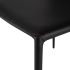 Sienna Dining Chair (Contrast Stitch - Black Leather)