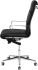 Lucia Office Chair (High Back - Black with Silver Base)