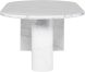 Stories Dining Table (White Marble & White Marble Legs)