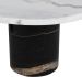 Ande Coffee Table (White Marble & Noir Marble Legs)