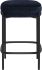 Inna Counter Stool (Backless - Twilight with Black Legs)