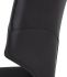 Wayne Dining Chair (Black Leather with Black Legs)