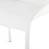 Delphine Dining Chair (No Armrests - White Leather)