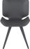 Astra Dining Chair (Grey with Titanium Frame)