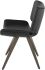 Astra Dining Chair (Black with Bronze Frame)