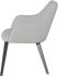 Renee Dining Chair (Stone Grey with Titanium Frame)