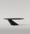 Oblo Dining Table (Onyx with Black Base)