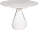 Montana Dining Table (Short - White with White Base)