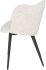 Nora Dining Chair (Shell Fabric & Black Frame)