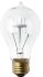 A19(With Tip On Top) Light Bulb Lamp (Clear)