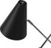 Tivat Floor Lamp (Double - Black with Silver Body)