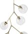 Atom 6 Pendant Light (Clear with Gold Fixture)