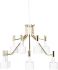 Chloe Pendant Light (White with Gold Fixture)