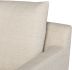 Anders Single Seat Sofa (Sand with Silver Legs)