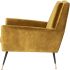 Vanessa Occasional Chair (Mustard with Black Legs)