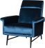 Mathise Occasional Chair (Midnight Blue with Black Legs)