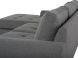 Colyn Sectional Sofa (Shale Grey with Silver Legs)