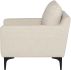 Anders Single Seat Sofa (Sand with Black Legs)